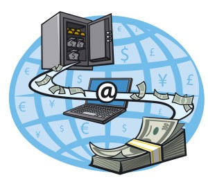 deposit via computer