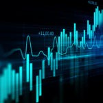 Picture of stock market monte carlo simulation on computer