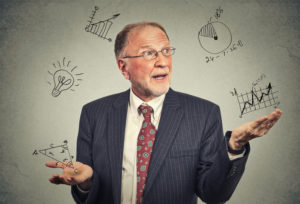 picture of professor possibly talking about small business net present value calculations