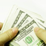 Picture of fanned out $100 bills