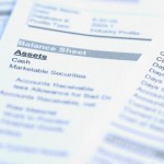 Picture of balance sheet.