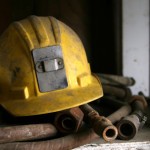 Picture of coalminer helmut