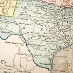 Picture of map showing state of Texas